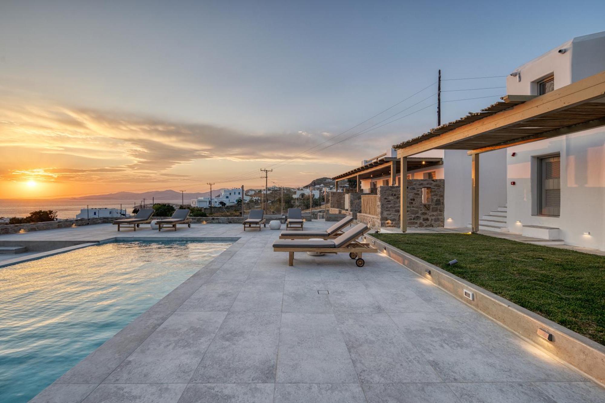 Ostria View Mykonos Bed & Breakfast Mykonos Town Exterior foto