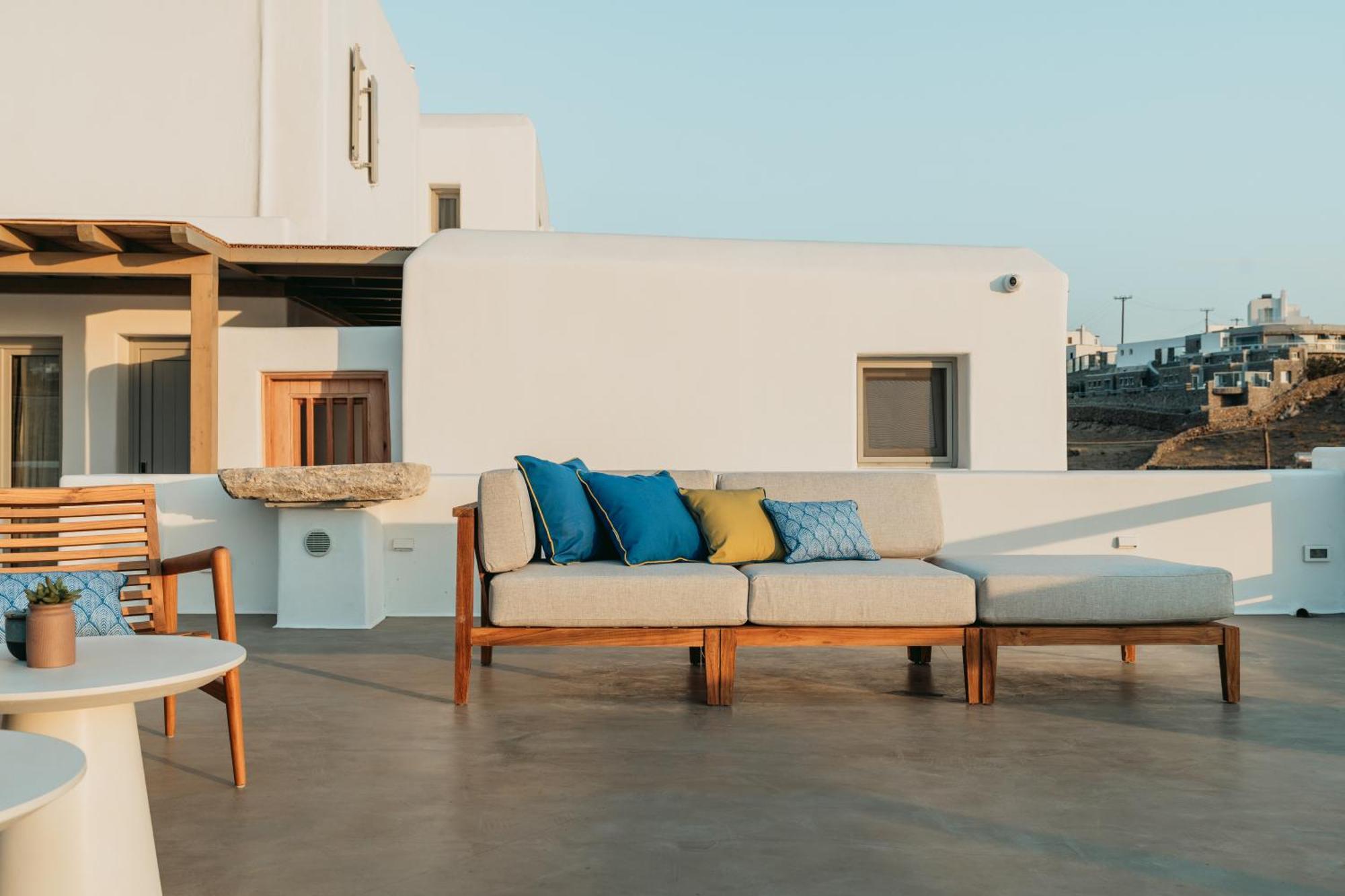 Ostria View Mykonos Bed & Breakfast Mykonos Town Exterior foto
