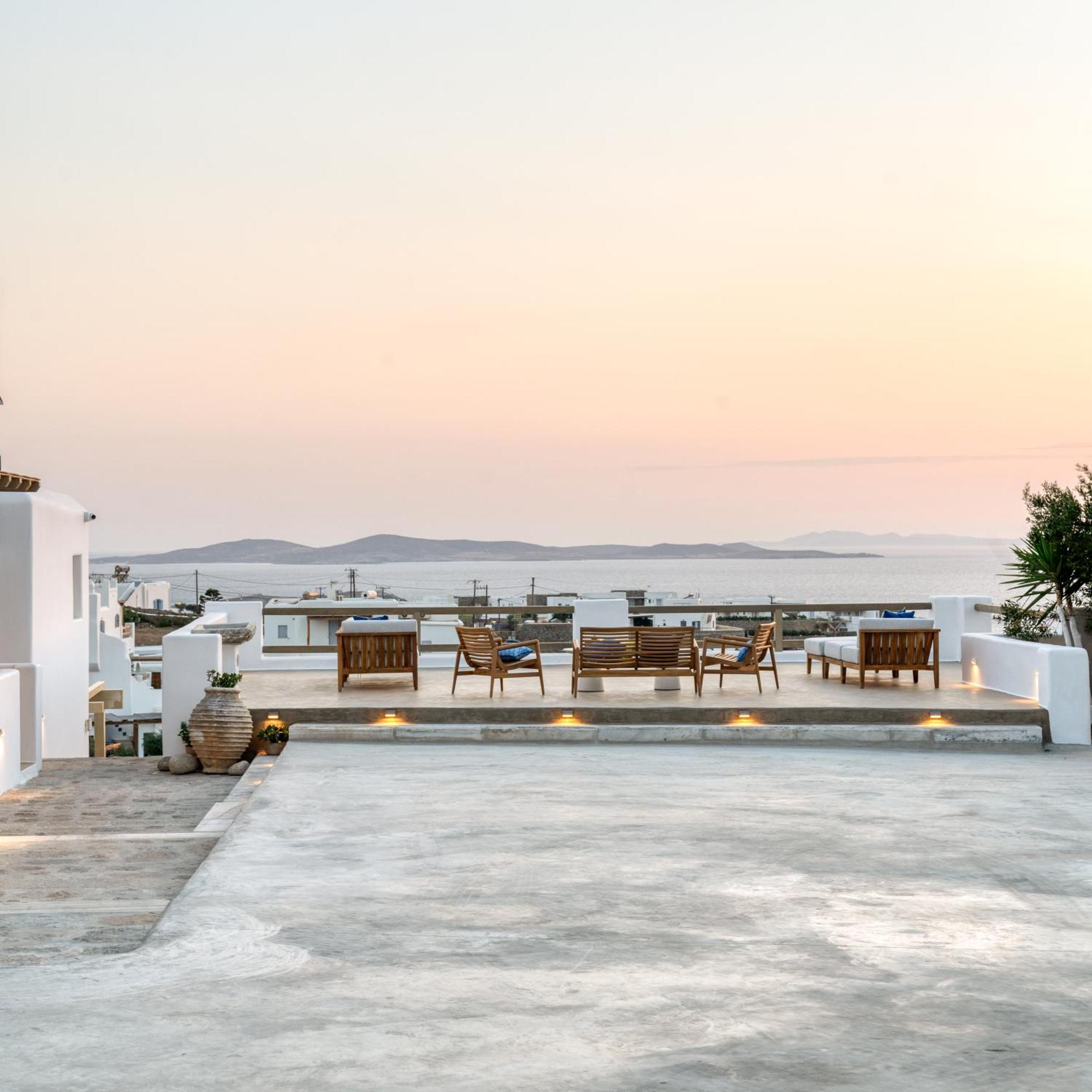Ostria View Mykonos Bed & Breakfast Mykonos Town Exterior foto