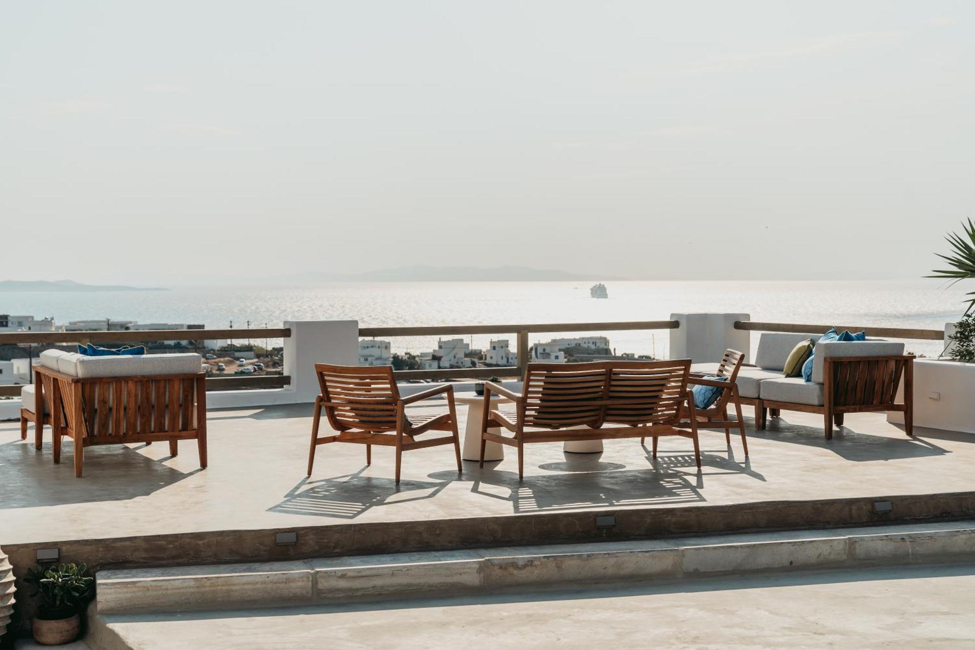 Ostria View Mykonos Bed & Breakfast Mykonos Town Exterior foto