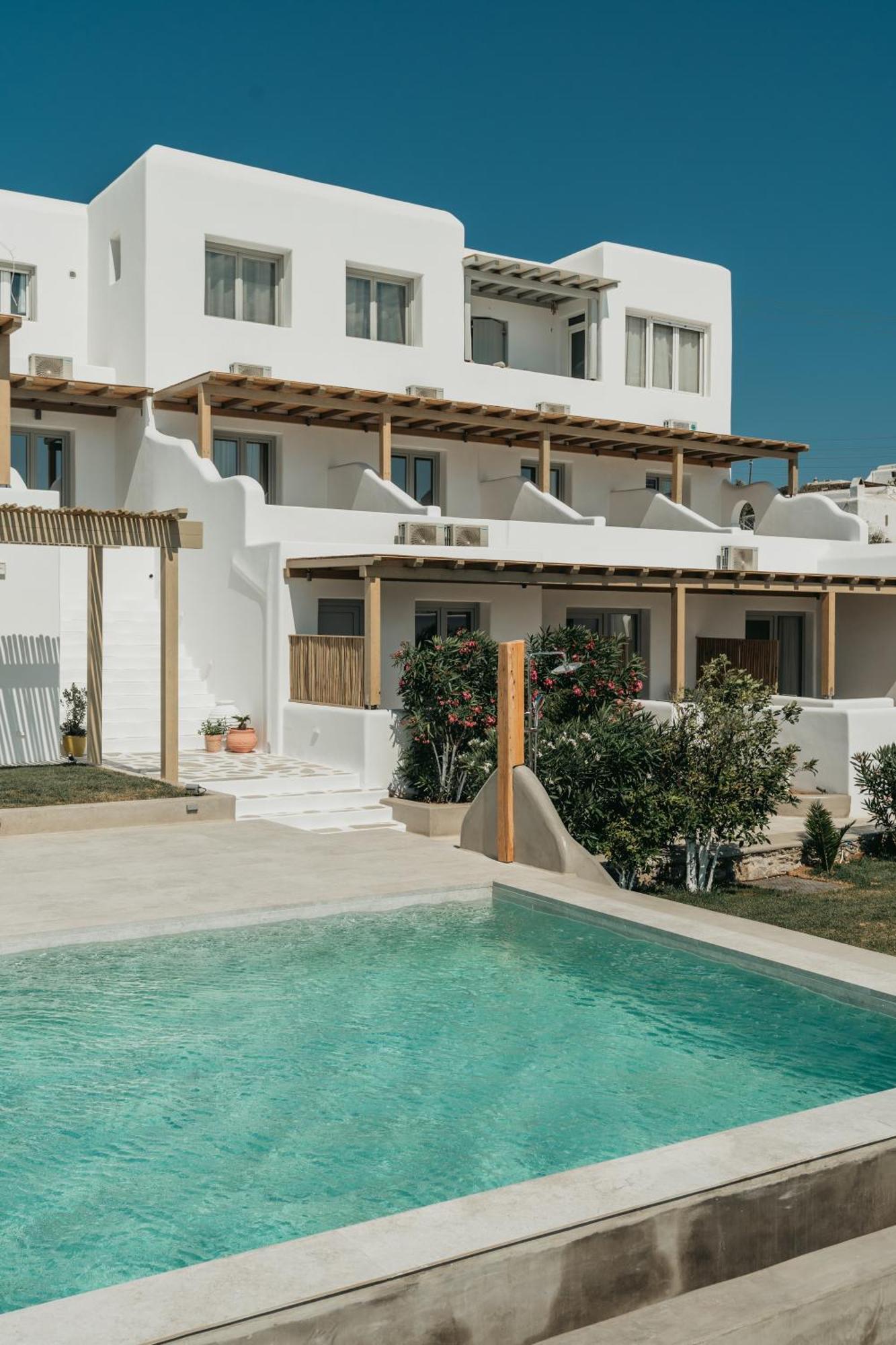Ostria View Mykonos Bed & Breakfast Mykonos Town Exterior foto