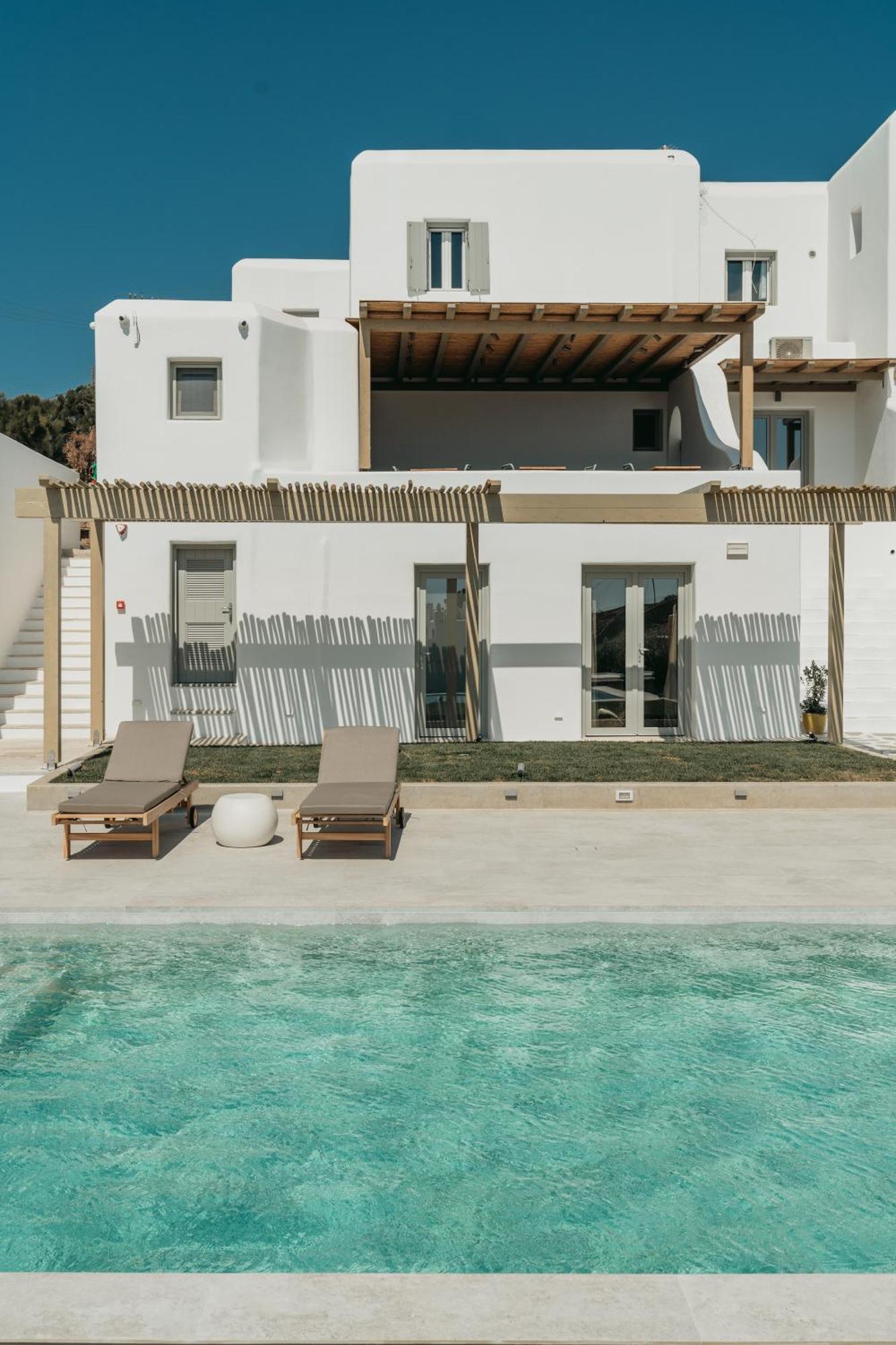 Ostria View Mykonos Bed & Breakfast Mykonos Town Exterior foto