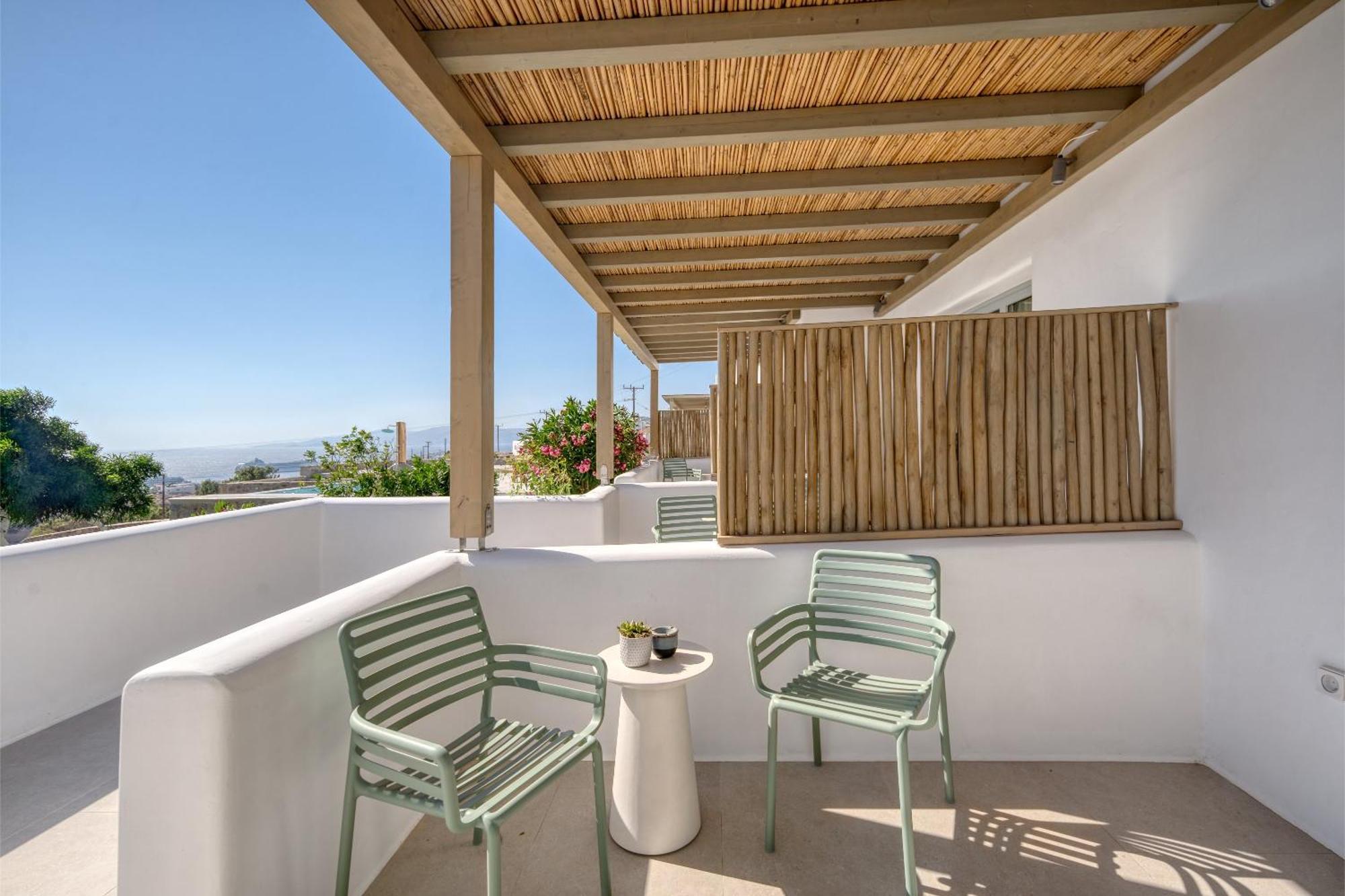 Ostria View Mykonos Bed & Breakfast Mykonos Town Exterior foto