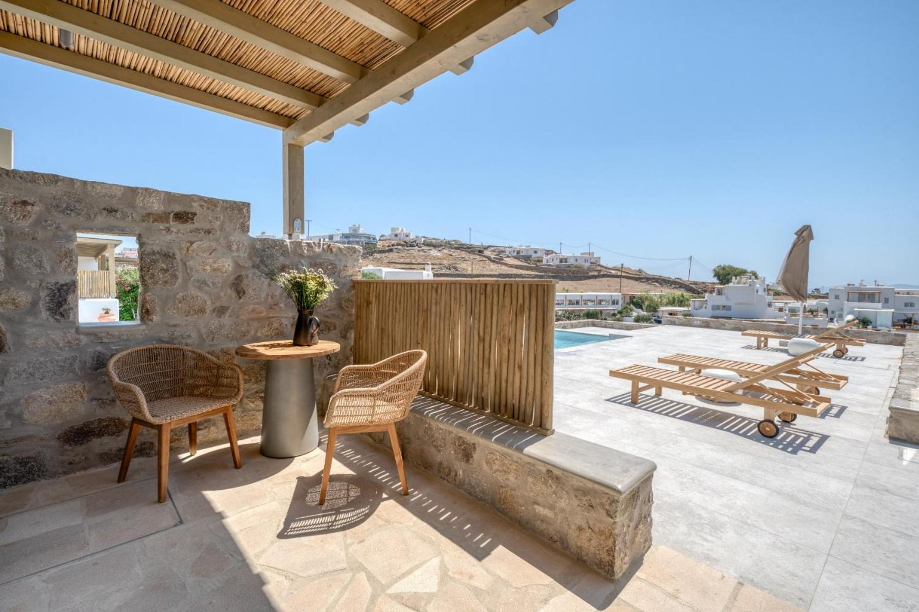 Ostria View Mykonos Bed & Breakfast Mykonos Town Exterior foto