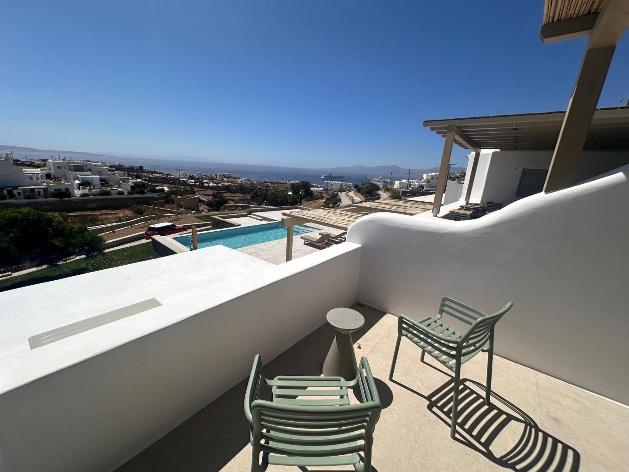 Ostria View Mykonos Bed & Breakfast Mykonos Town Exterior foto